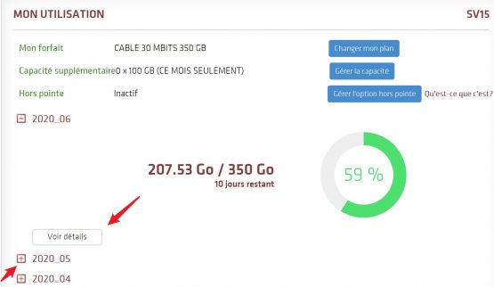 comment verifier sa consommation internet sur iphone